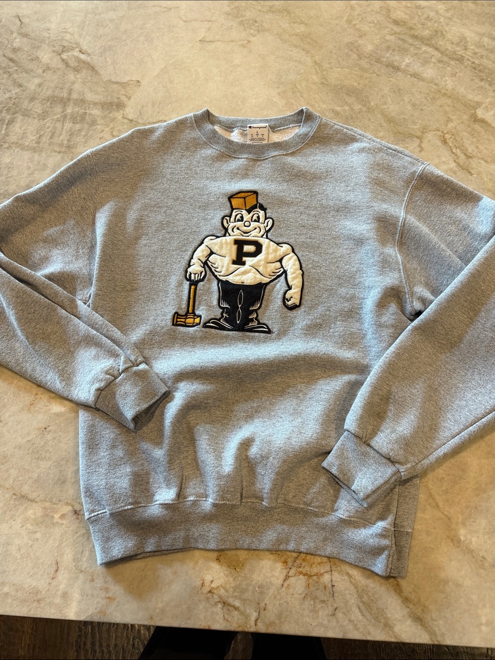 Rare vintage Purdue Pete Champion sweatshirt L